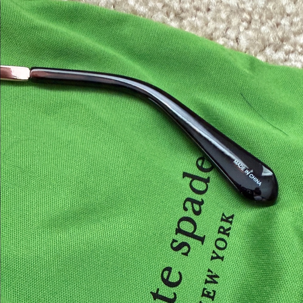 kate spade Emmaline Rose Gold Frame Aviator Sunglasses New - Picture 5 of 8